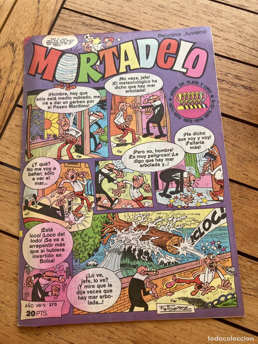Tebeos: MORTADELO - N&Uacute;MERO 370 - REVISTA JUVENIL - BRUGUERA