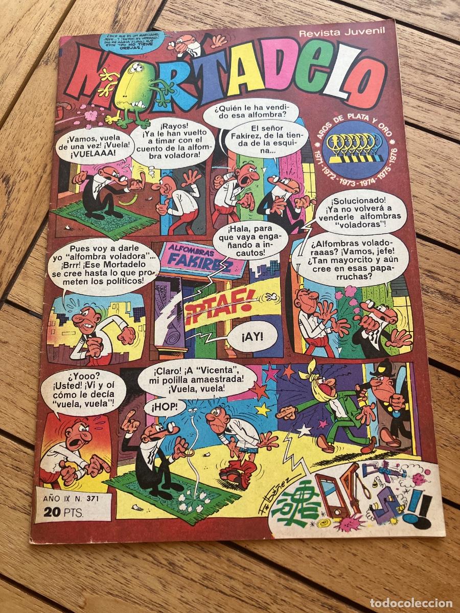 Tebeos: MORTADELO - N&Uacute;MERO 371 - REVISTA JUVENIL - BRUGUERA