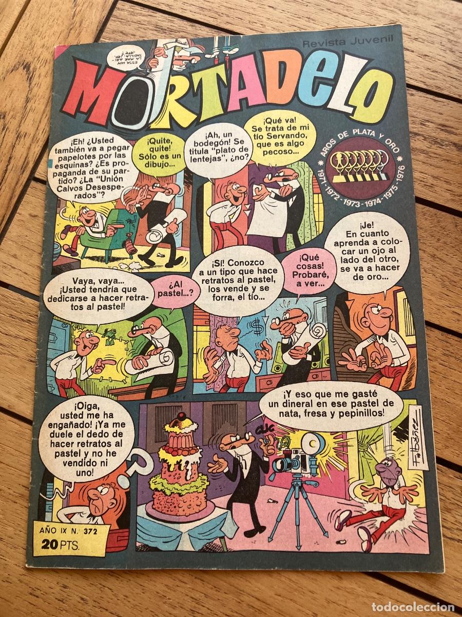 Tebeos: MORTADELO - N&Uacute;MERO 372 - REVISTA JUVENIL - BRUGUERA