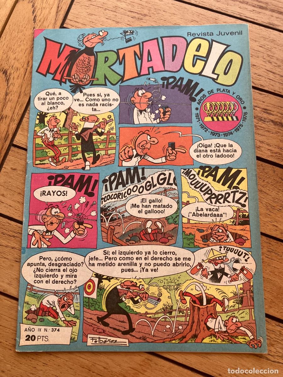 Tebeos: MORTADELO - N&Uacute;MERO 374 - REVISTA JUVENIL - BRUGUERA