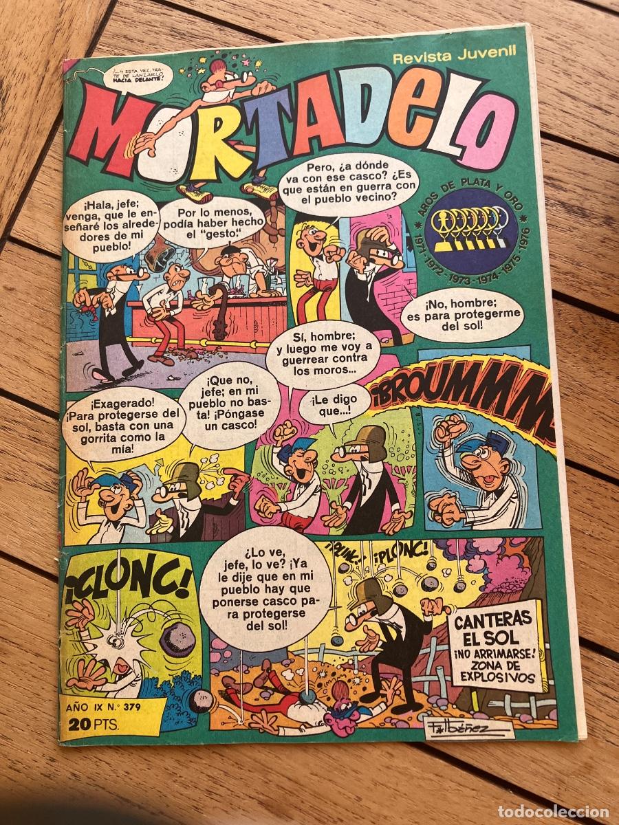 Tebeos: MORTADELO - N&Uacute;MERO 379 - REVISTA JUVENIL - BRUGUERA