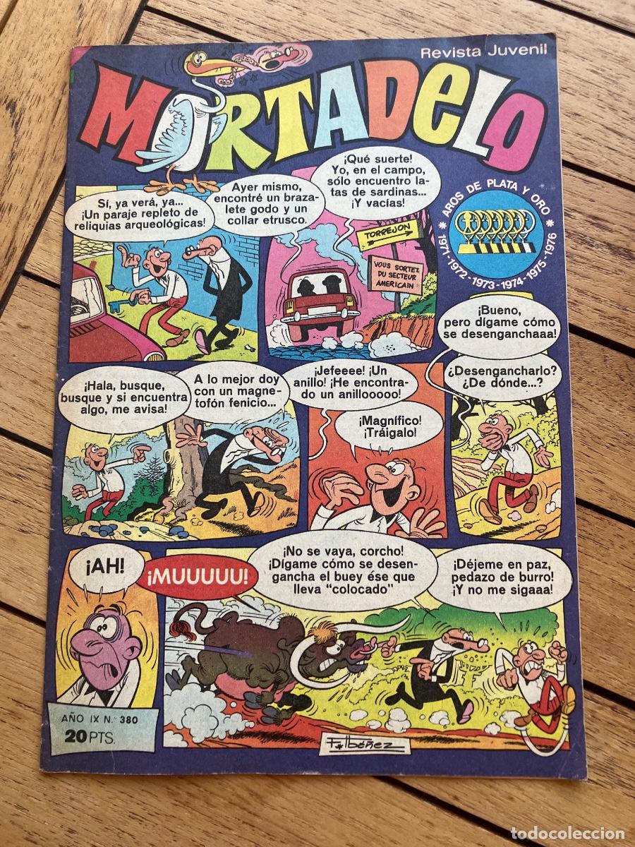 Tebeos: MORTADELO - N&Uacute;MERO 380 - REVISTA JUVENIL - BRUGUERA