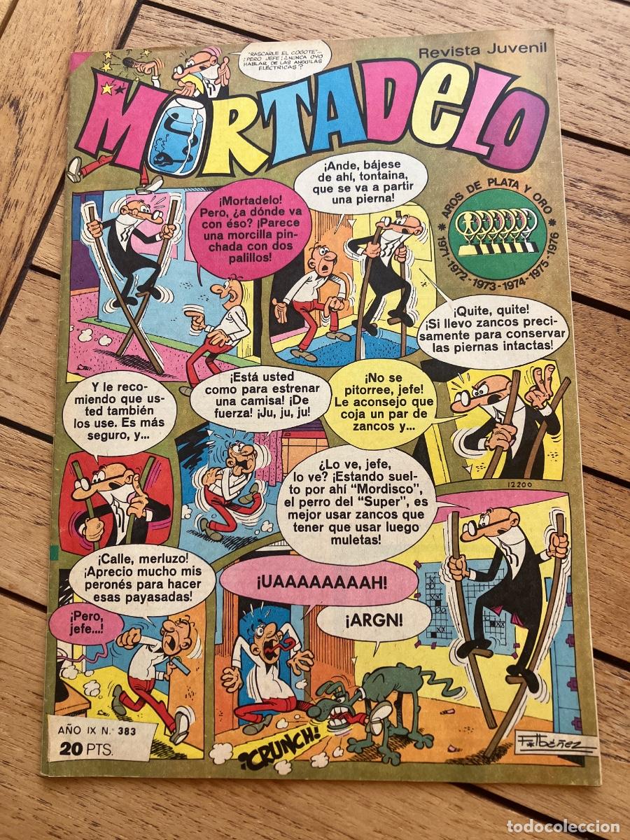 Tebeos: MORTADELO - N&Uacute;MERO 383 - REVISTA JUVENIL - BRUGUERA