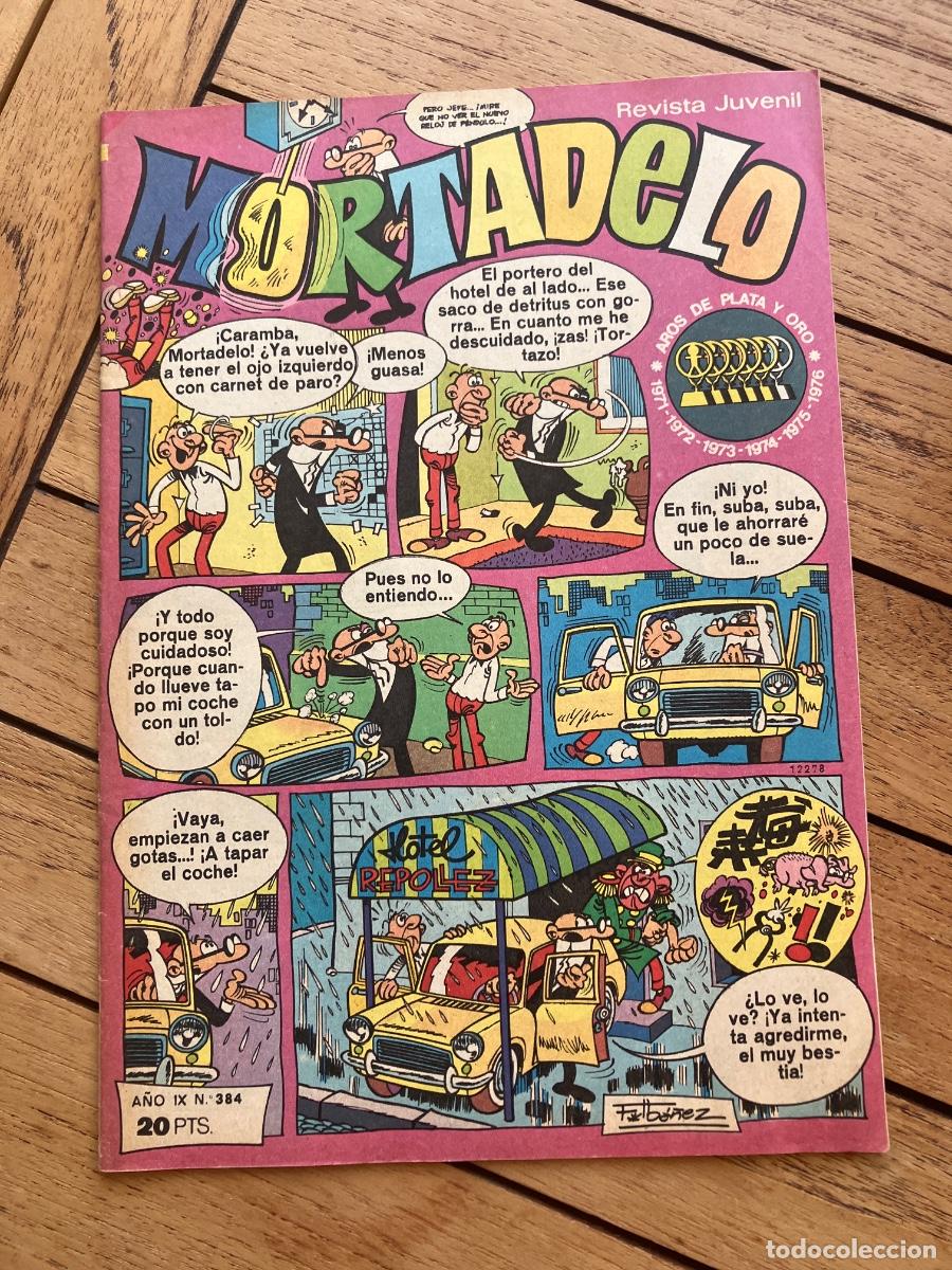 Tebeos: MORTADELO - N&Uacute;MERO 384 - REVISTA JUVENIL - BRUGUERA