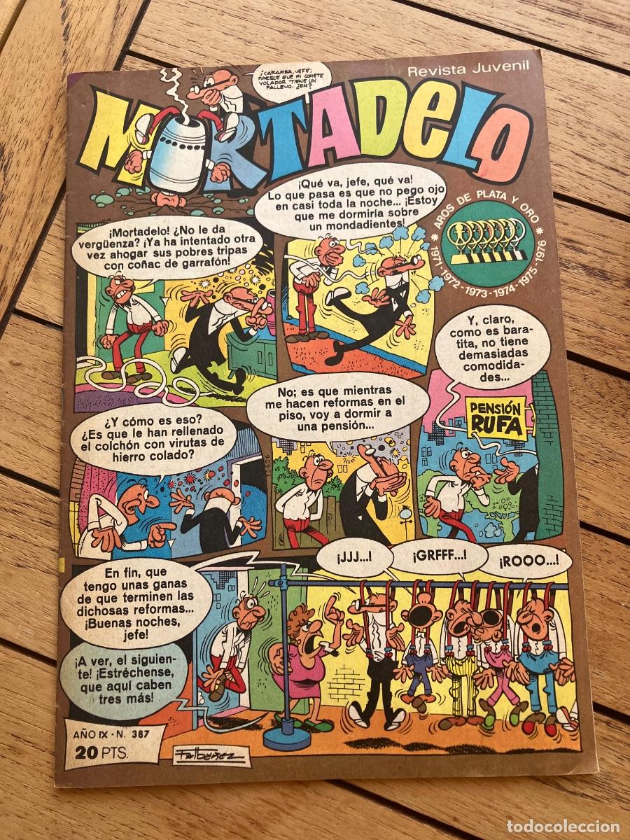 Tebeos: MORTADELO - N&Uacute;MERO 387 - REVISTA JUVENIL - BRUGUERA