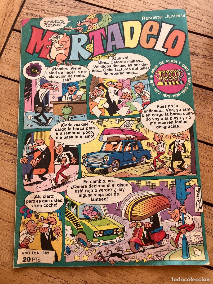 Tebeos: MORTADELO - N&Uacute;MERO 389 - REVISTA JUVENIL - BRUGUERA