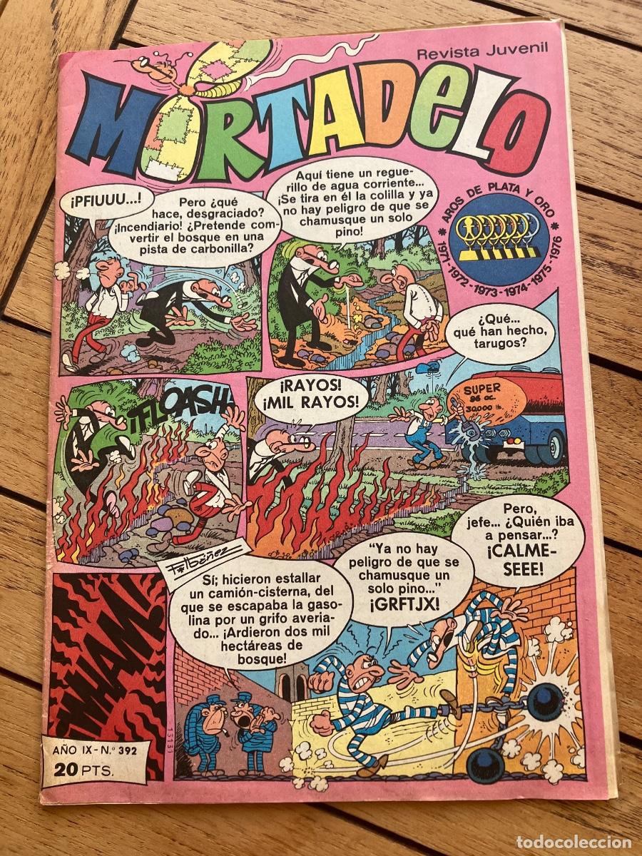 Tebeos: MORTADELO - N&Uacute;MERO 392 - REVISTA JUVENIL - BRUGUERA