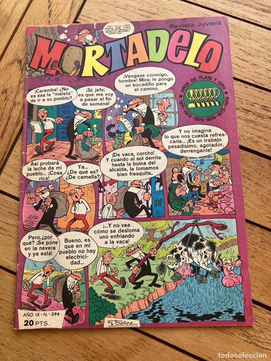 Tebeos: MORTADELO - N&Uacute;MERO 394 - REVISTA JUVENIL - BRUGUERA