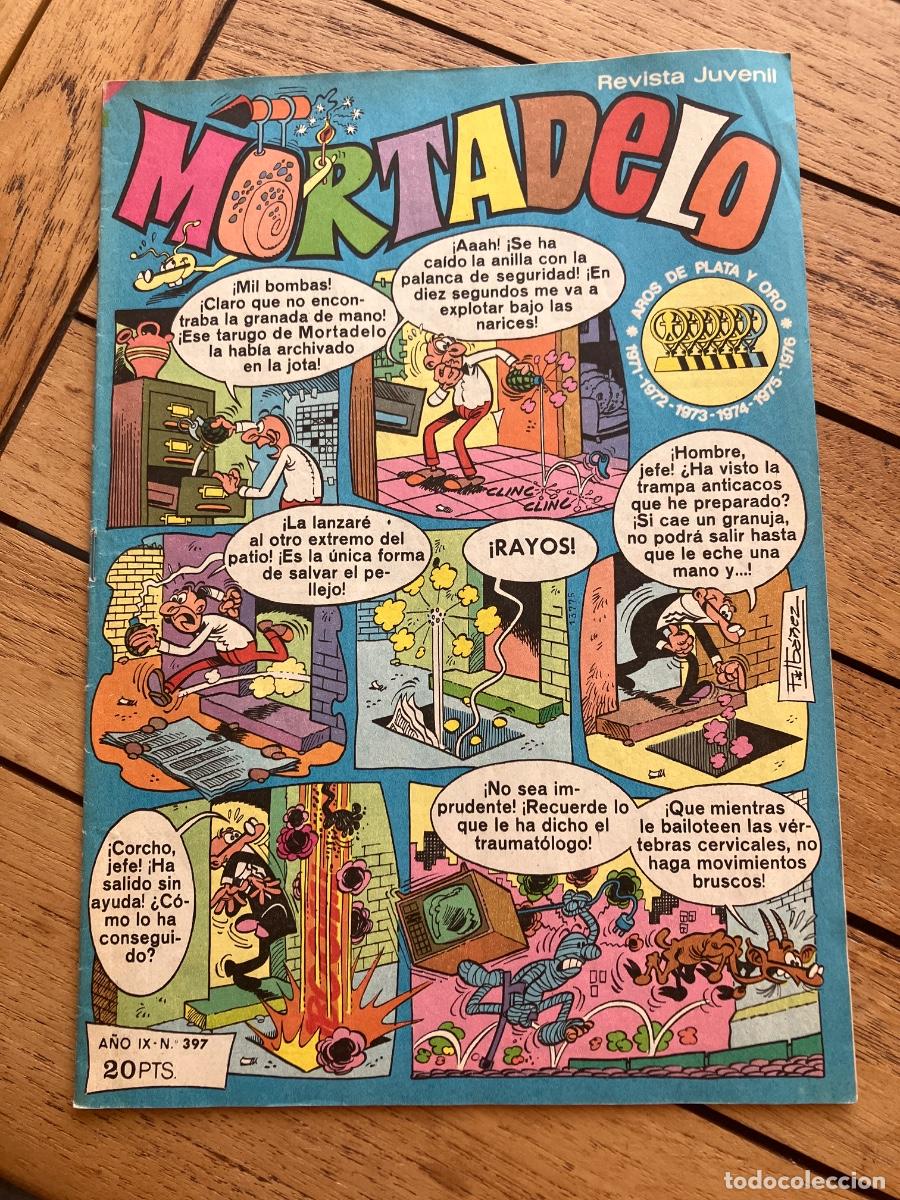 BDs: MORTADELO - N&Uacute;MERO 397 - REVISTA JUVENIL - BRUGUERA