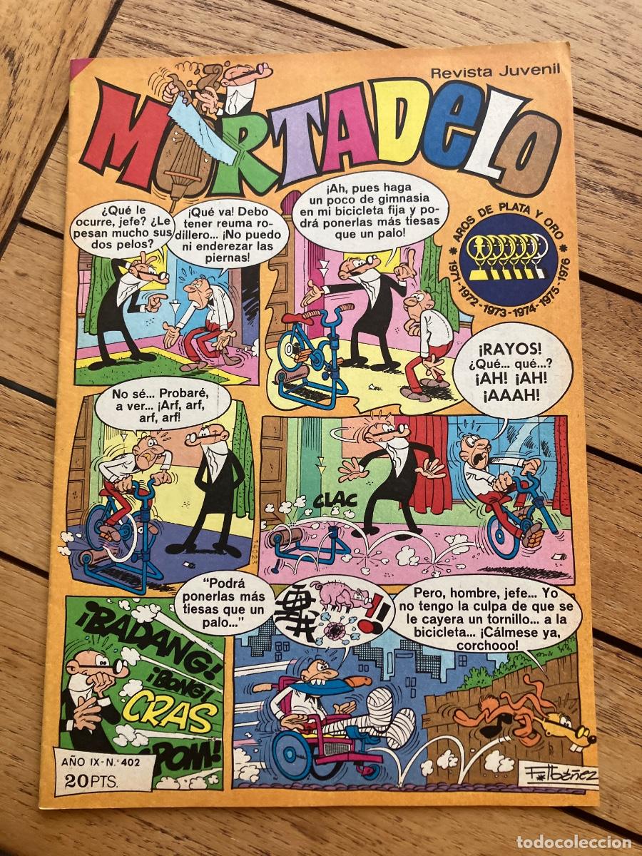 Tebeos: MORTADELO - N&Uacute;MERO 402 - REVISTA JUVENIL - BRUGUERA
