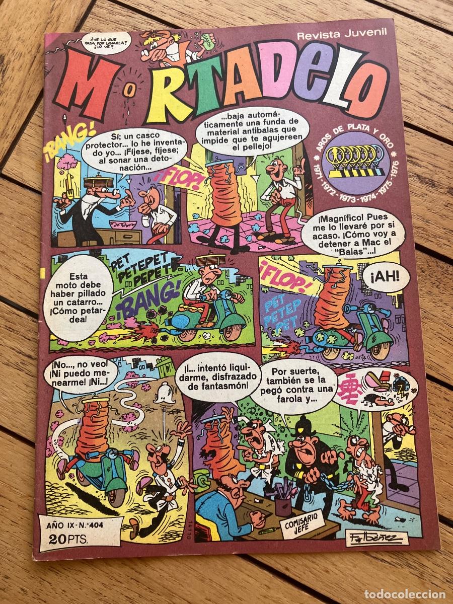 Tebeos: MORTADELO - N&Uacute;MERO 404 - REVISTA JUVENIL - BRUGUERA