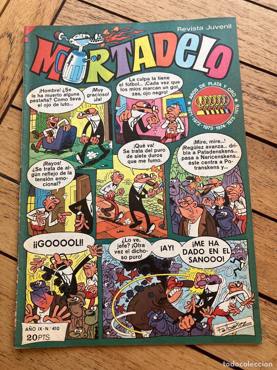 Tebeos: MORTADELO - N&Uacute;MERO 410 - REVISTA JUVENIL - BRUGUERA