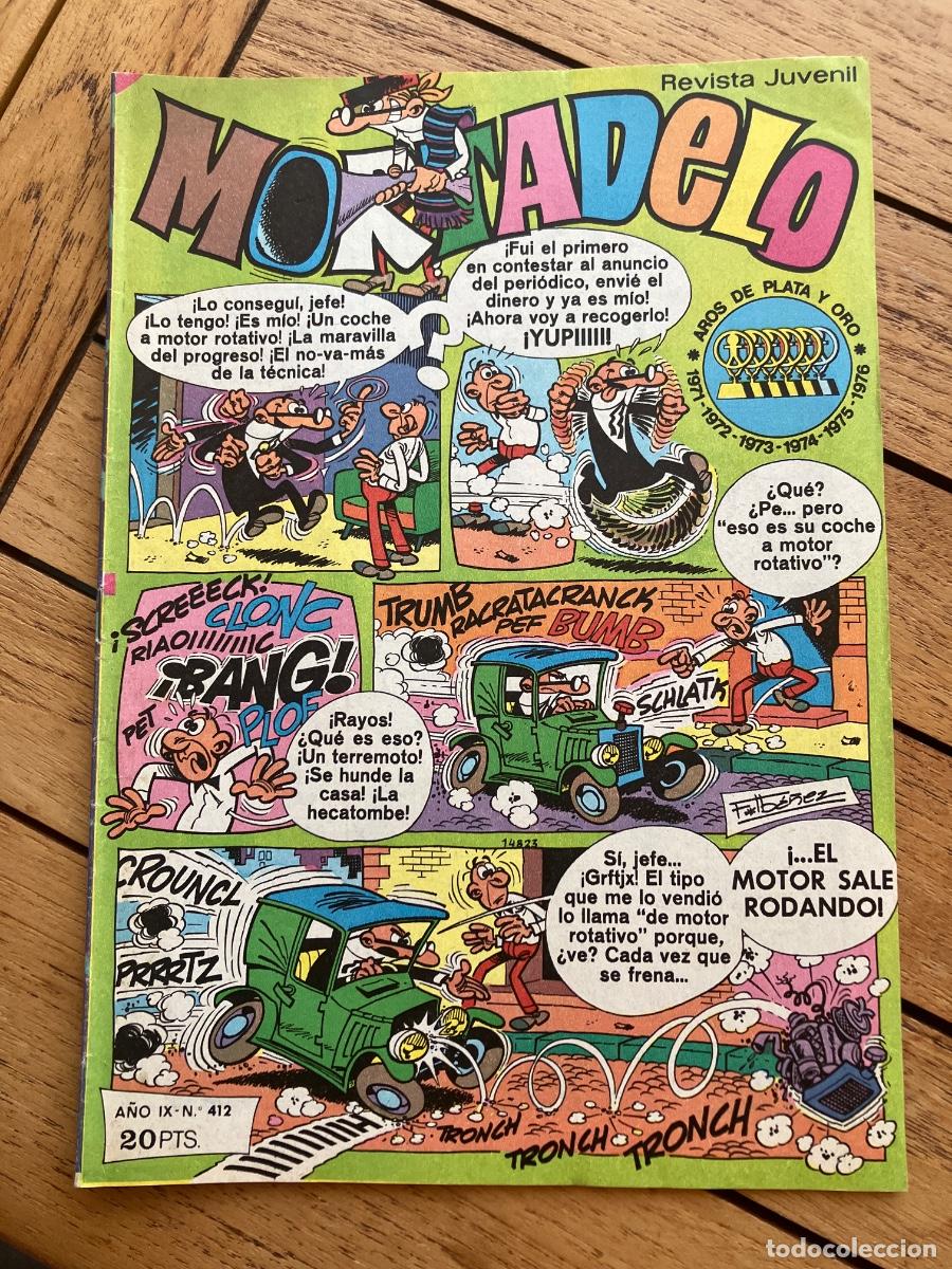 Tebeos: MORTADELO - N&Uacute;MERO 412 - REVISTA JUVENIL - BRUGUERA