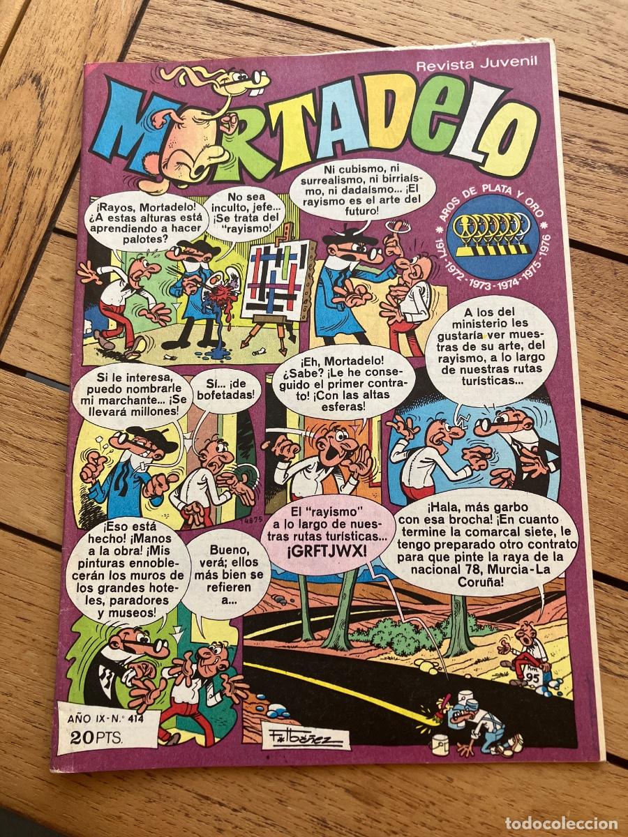 Tebeos: MORTADELO - N&Uacute;MERO 414 - REVISTA JUVENIL - BRUGUERA
