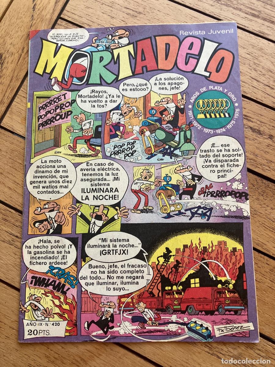 Tebeos: MORTADELO - N&Uacute;MEROS 420 - REVISTA JUVENIL - BRUGUERA