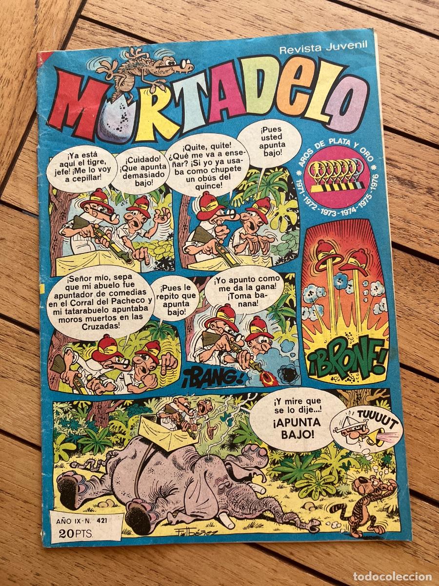 Tebeos: MORTADELO - N&Uacute;MEROS 421 - REVISTA JUVENIL - BRUGUERA