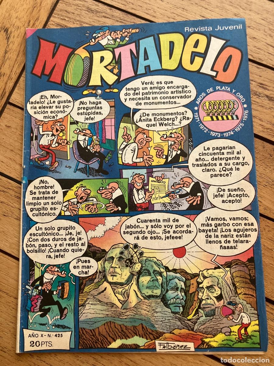 Tebeos: MORTADELO - N&Uacute;MEROS 425 - REVISTA JUVENIL - BRUGUERA