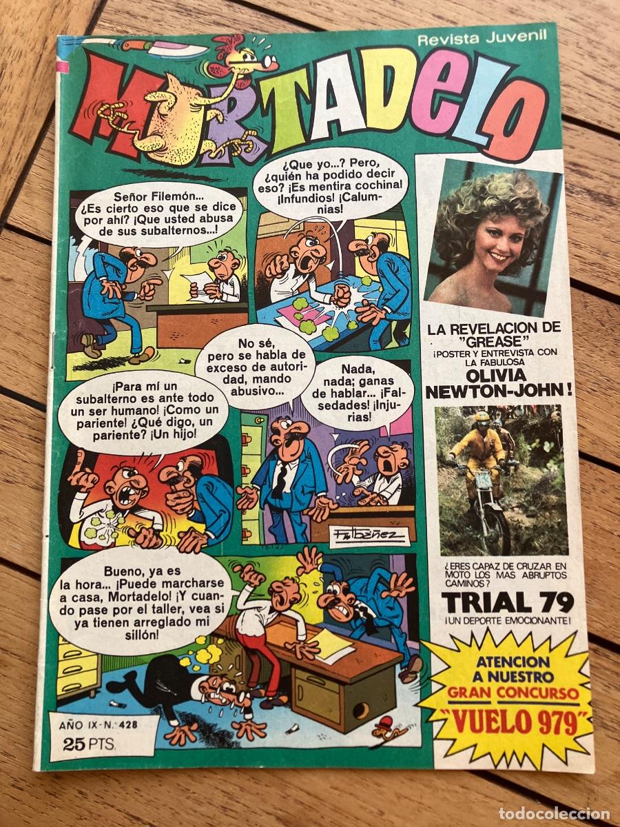 Tebeos: MORTADELO - N&Uacute;MEROS 428 - REVISTA JUVENIL - BRUGUERA