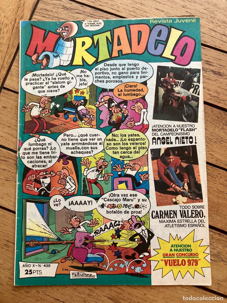 Tebeos: MORTADELO - N&Uacute;MEROS 430 - REVISTA JUVENIL - BRUGUERA