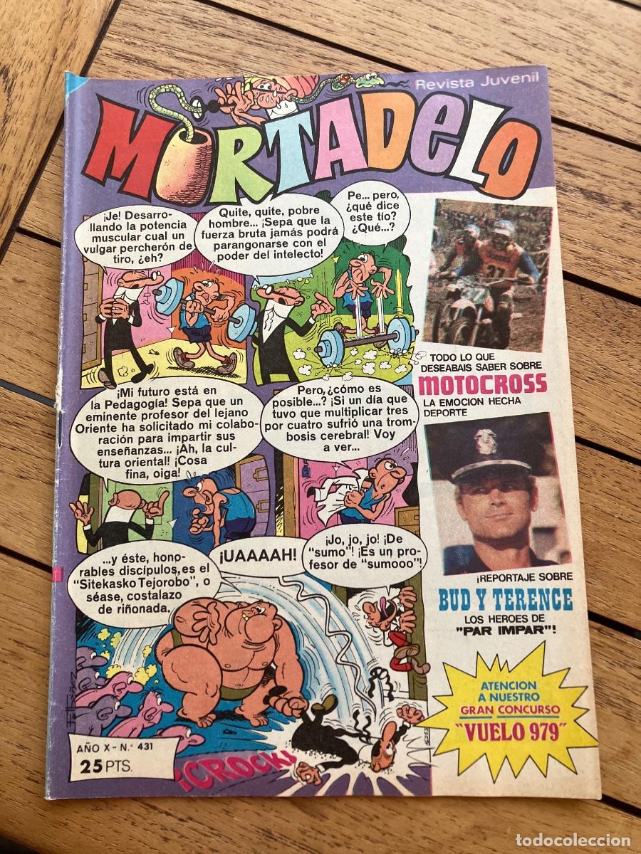 Tebeos: MORTADELO - N&Uacute;MEROS 431 - REVISTA JUVENIL - BRUGUERA