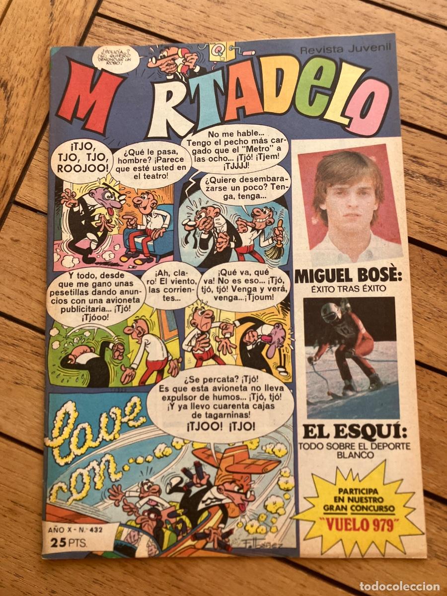 Tebeos: MORTADELO - N&Uacute;MEROS 432 - REVISTA JUVENIL - BRUGUERA