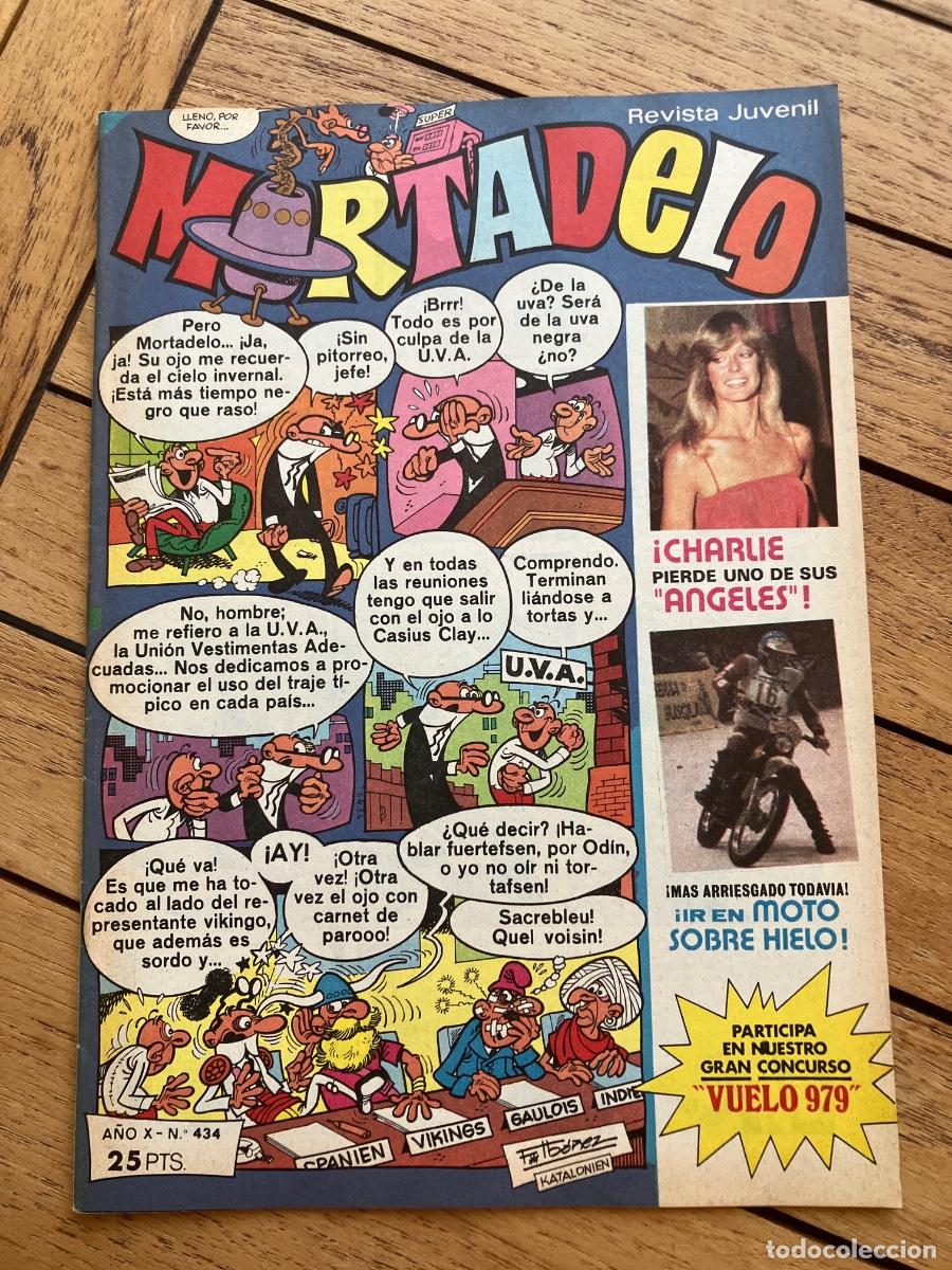 Tebeos: MORTADELO - N&Uacute;MEROS 434 - REVISTA JUVENIL - BRUGUERA