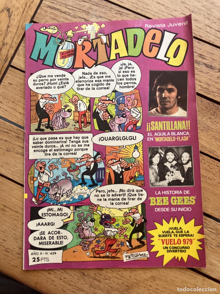 Tebeos: MORTADELO - N&Uacute;MEROS 439 - REVISTA JUVENIL - BRUGUERA