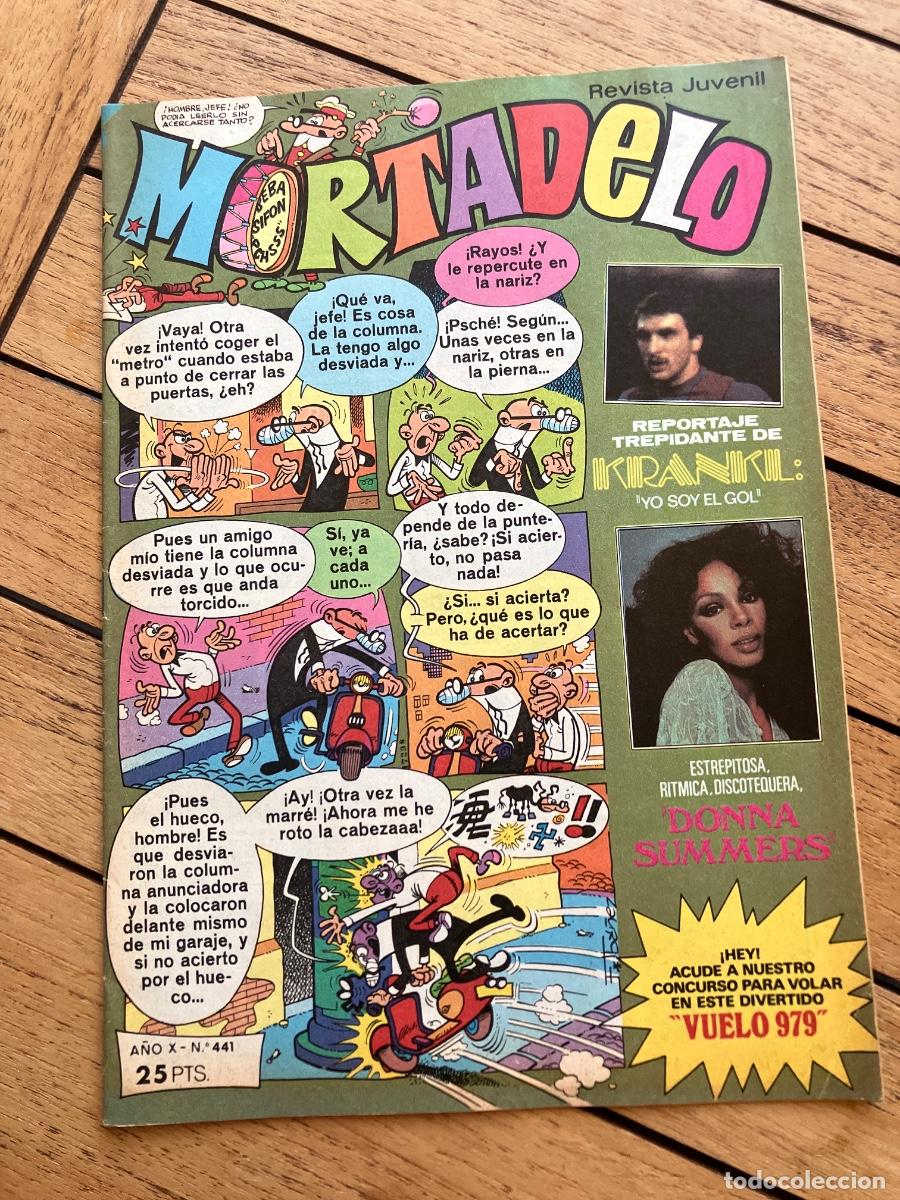 Tebeos: MORTADELO - N&Uacute;MEROS 441 - REVISTA JUVENIL - BRUGUERA