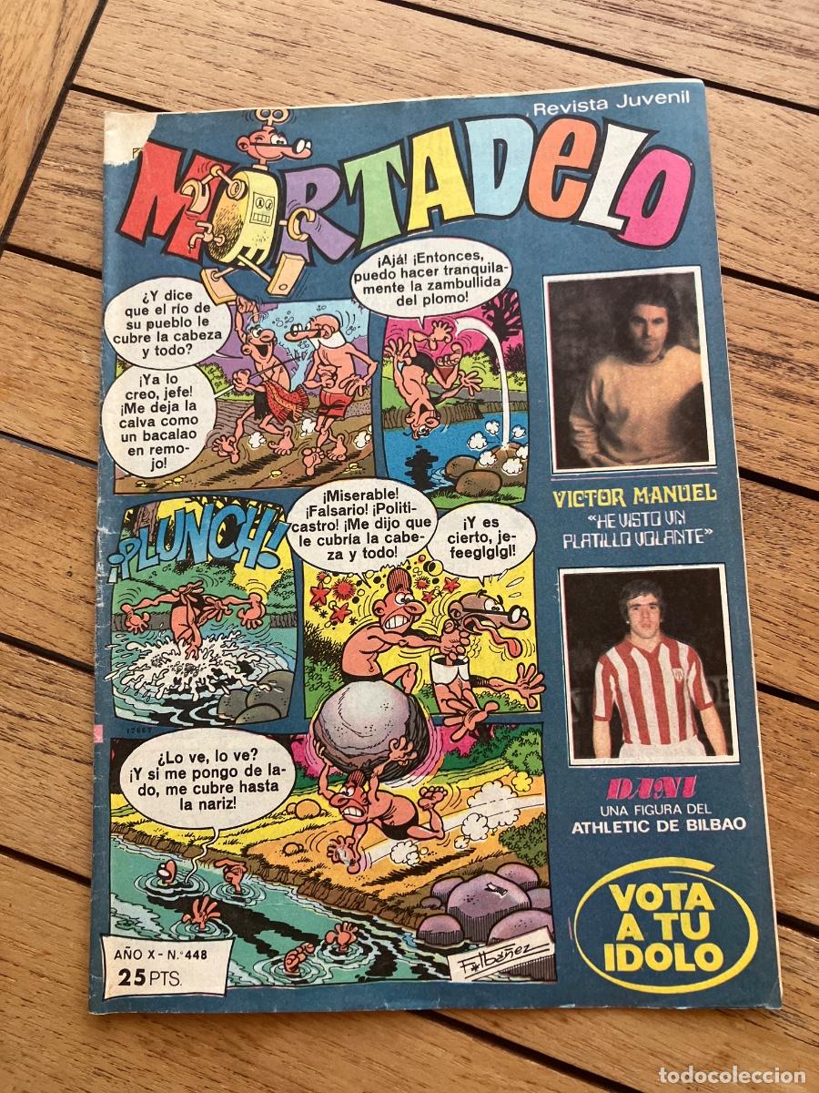 Tebeos: MORTADELO - N&Uacute;MEROS 448 - REVISTA JUVENIL - BRUGUERA
