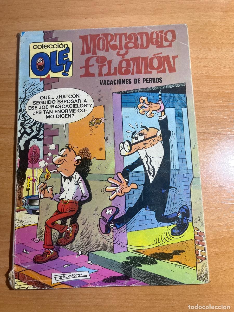Tebeos: C&oacute;mic Vacaciones de perros 120 | Mortadelo y Filem&oacute;n | Colecci&oacute;n Ol&eacute; | Iba&ntilde;ez
