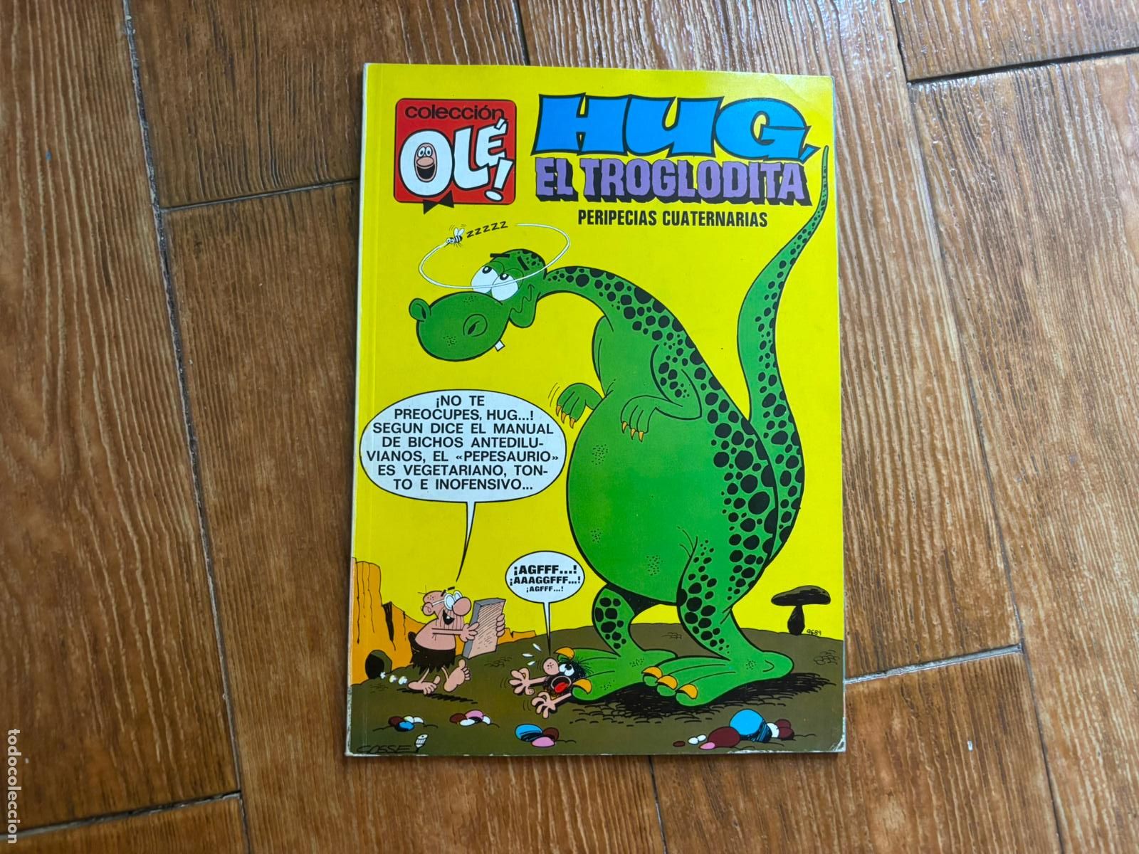 Tebeos: COLECCION OLE N&ordm; 61 HUG EL TROGLODITA 1 EDICION EDITORIAL BRUGUERA 1971