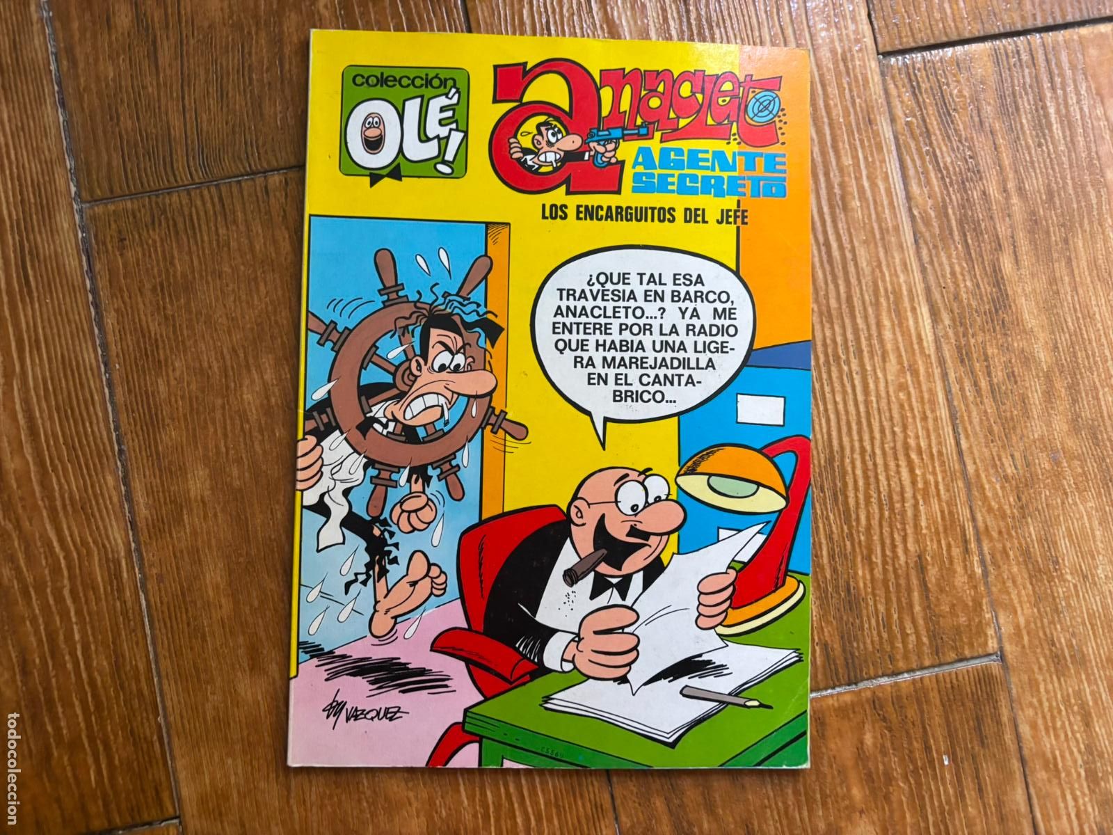 Tebeos: COLECCION OLE N&ordm; 41 ANACLETO AGENTE SECRETO 1 EDICION EDITORIAL BRUGUERA 1971