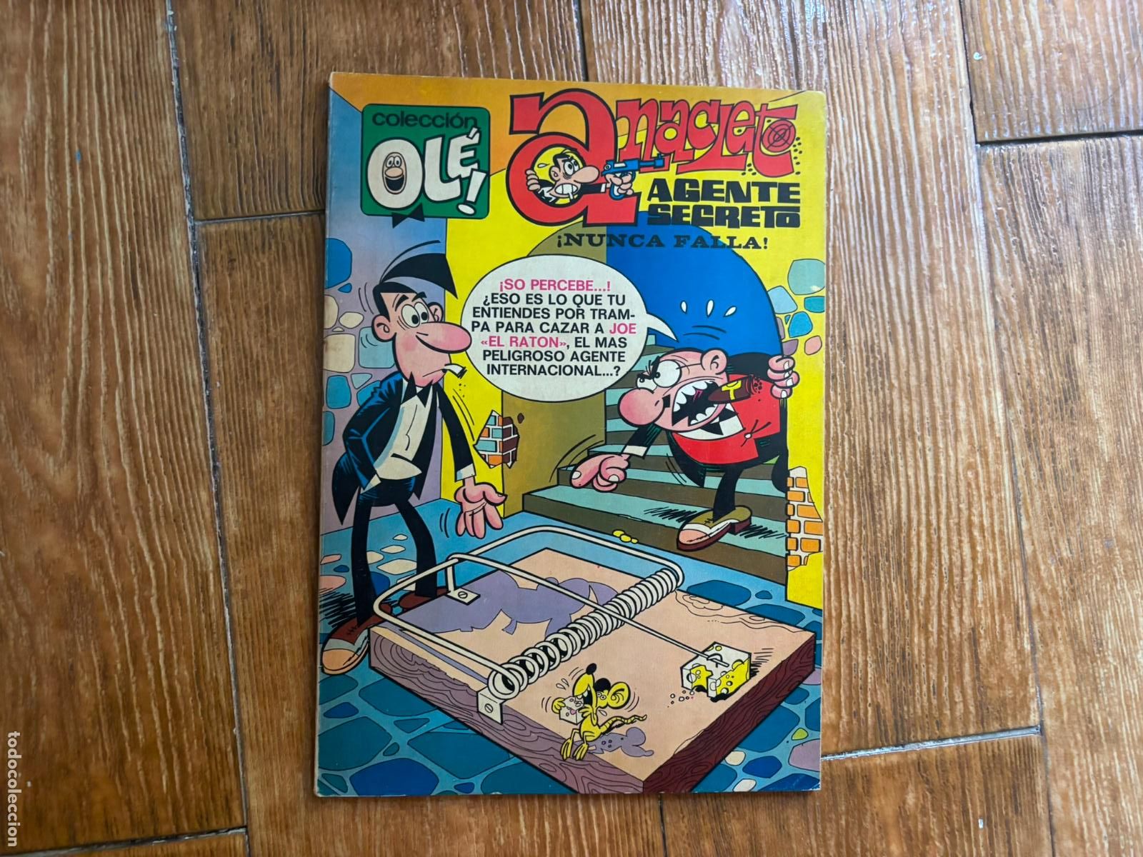 Tebeos: COLECCION OLE N&ordm; 49 ANACLETO AGENTE SECRETO 1 EDICION EDITORIAL BRUGUERA 1971