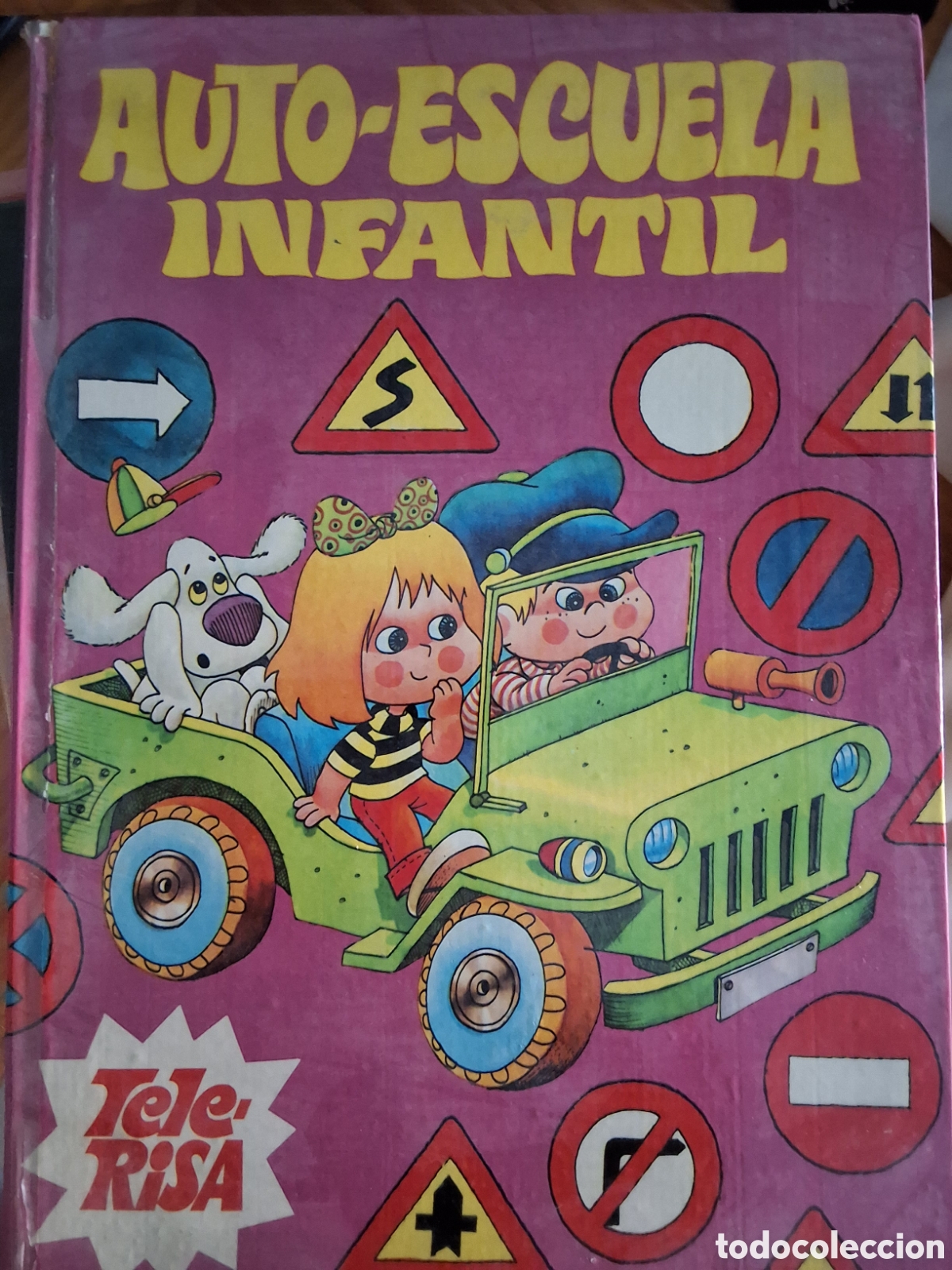 Tebeos: Auto escuela infantil tele risa comic a&ntilde;o 1975 edita bruguera