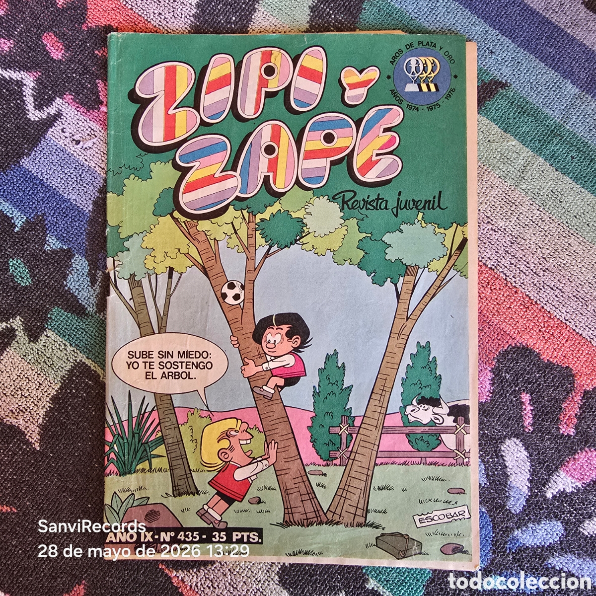 Tebeos: ZIPI Y ZAPE, REVISTA JUVENIL 435 (A&Ntilde;O IX) (BRUGUERA)