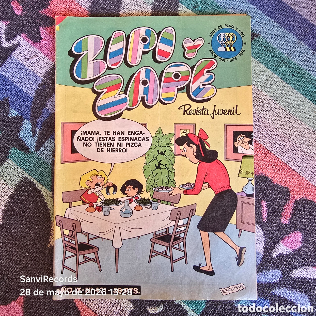 BDs: ZIPI Y ZAPE, REVISTA JUVENIL 421 (A&Ntilde;O IX) (BRUGUERA)