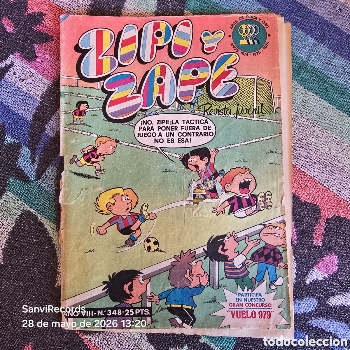 BDs: ZIPI Y ZAPE, REVISTA JUVENIL 348 (A&Ntilde;O VIII) (BRUGUERA)