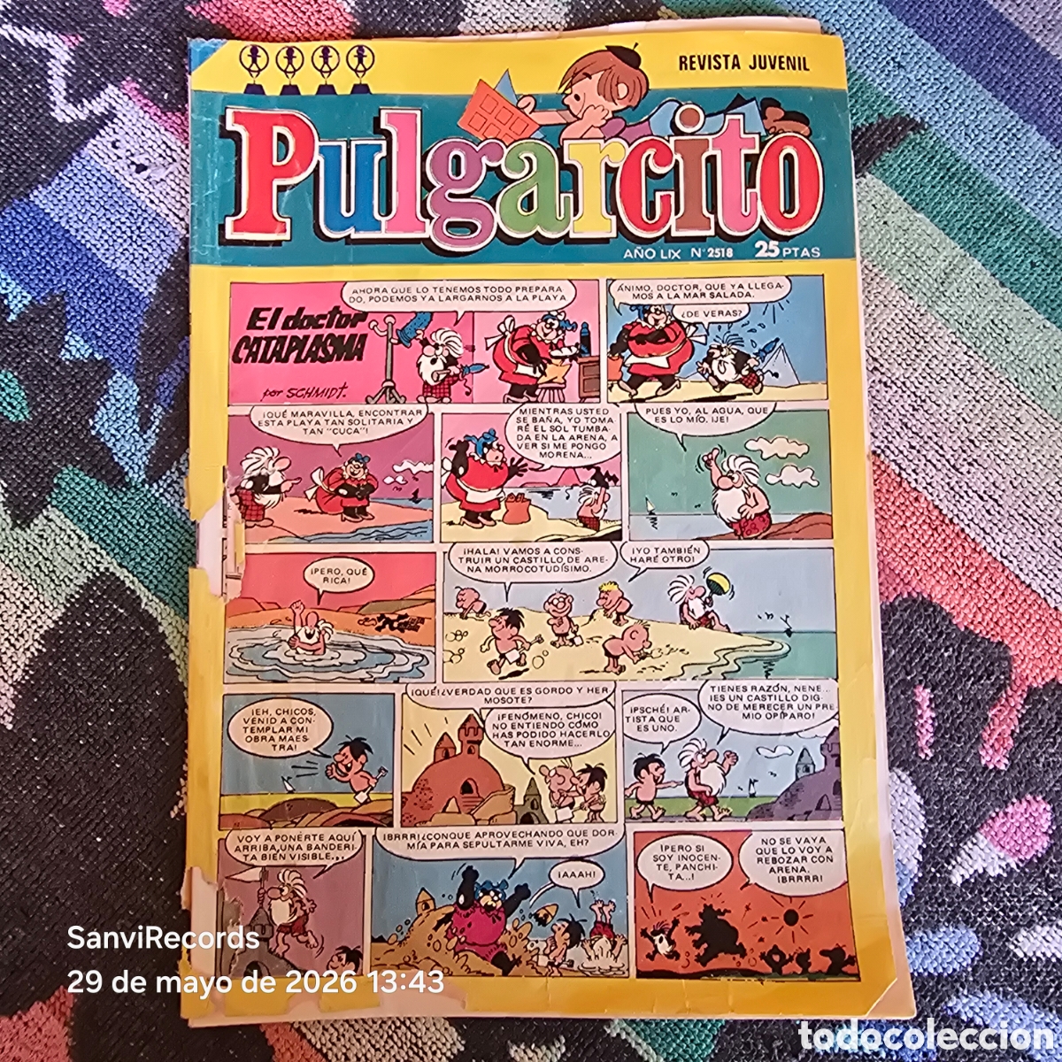 Tebeos: PULGARCITO, REVISTA JUVENIL 2518 (A&Ntilde;O LIX) (BRUGUERA)