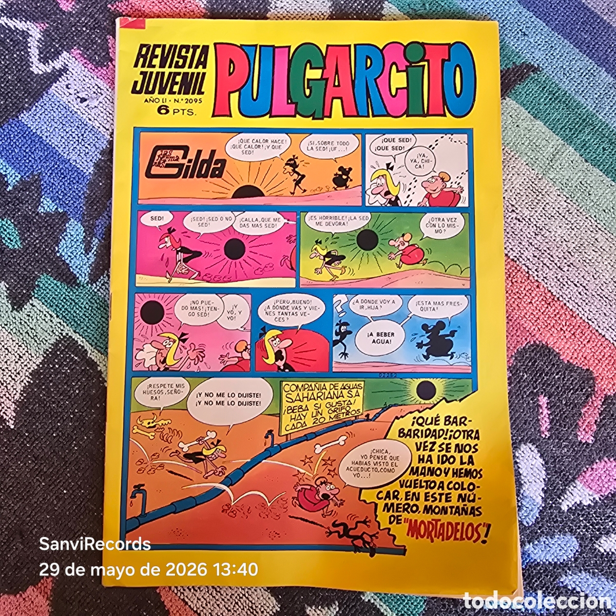 Tebeos: PULGARCITO, REVISTA JUVENIL 2095 (A&Ntilde;O LI) (BRUGUERA)