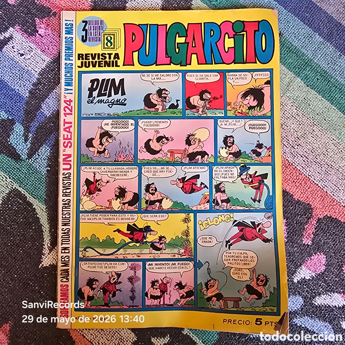 Tebeos: PULGARCITO, REVISTA JUVENIL 2043 (A&Ntilde;O L) (BRUGUERA)