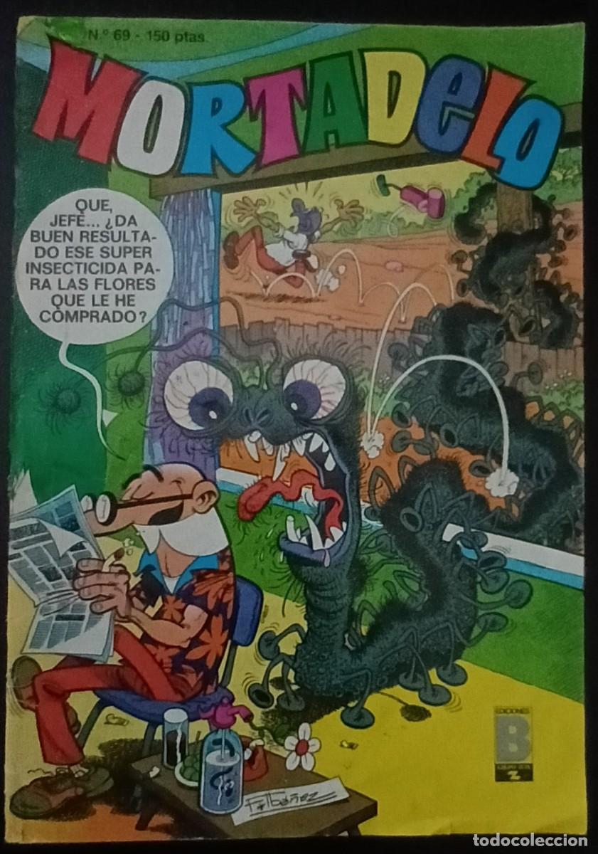 Tebeos: MORTADELO SEMANAL-EDICIONES B- N&ordm; 69 -DELIRANTA-SCHMIDT-RAMIS-V&Aacute;ZQUEZ-1988-CORRECTO-VEA-1590