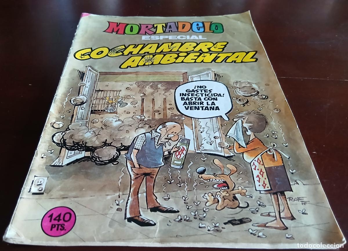 Livros de Banda Desenhada: MORTADELO - N&ordm; 196 - ESPECIAL COCHAMBRE AMBIENTAL - BRUGUERA