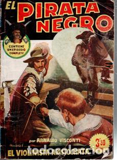 Tebeos: El Pirata Negro. Arnaldo Visconti. El Violinista Arist&oacute;crata.