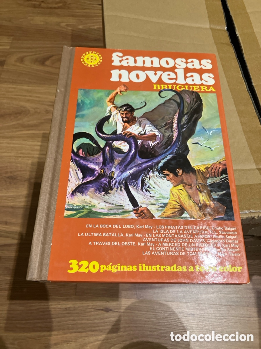 Tebeos: FAMOSAS NOVELAS - N&Uacute;MERO XIV - PRIMERA EDICI&Oacute;N - BRUGUERA