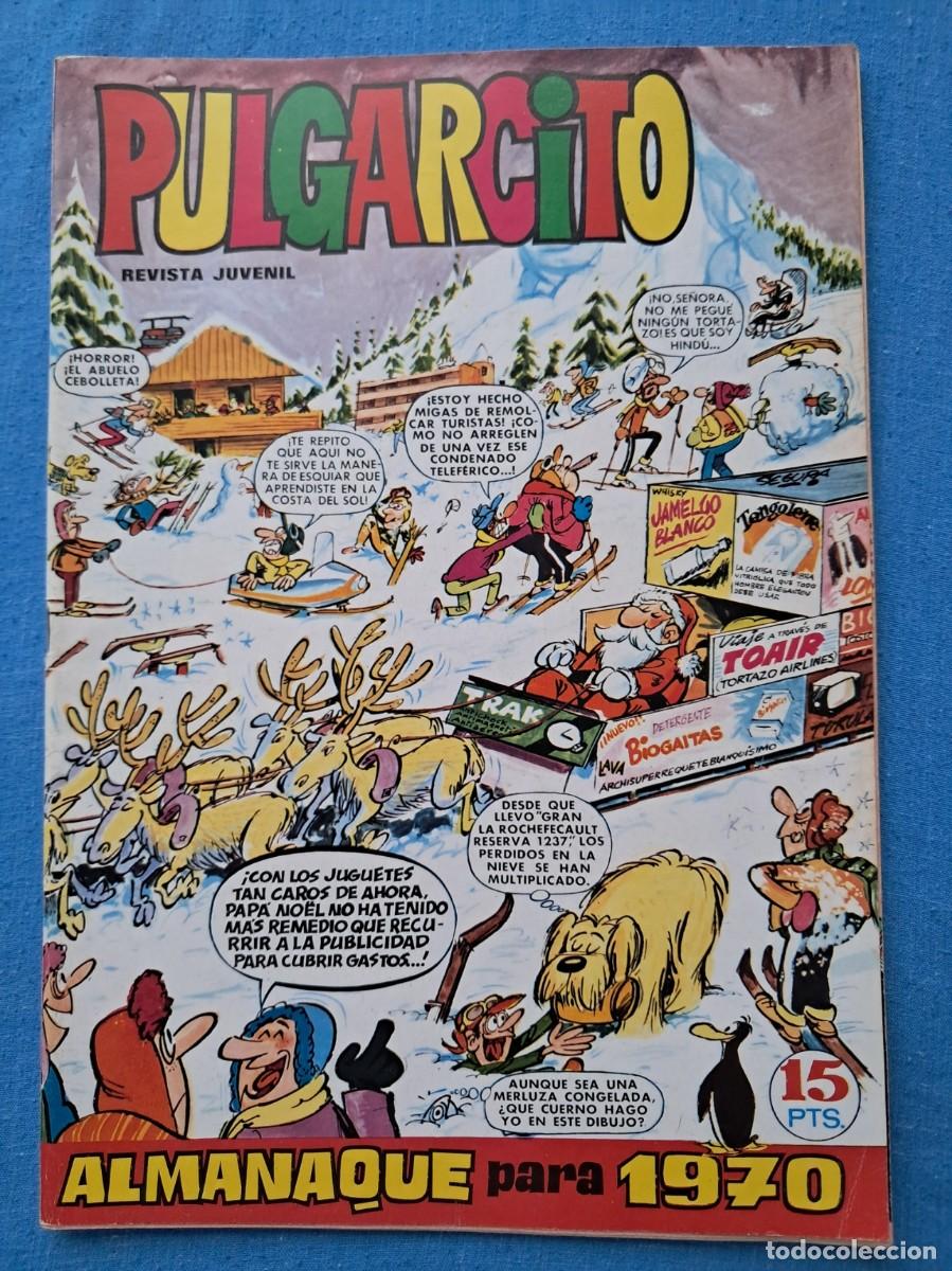 Tebeos: C&Oacute;MIC &rdquo;PULGARCITO&rdquo; ALMANAQUE PARA 1970 DE EDITORIAL BRUGUERA