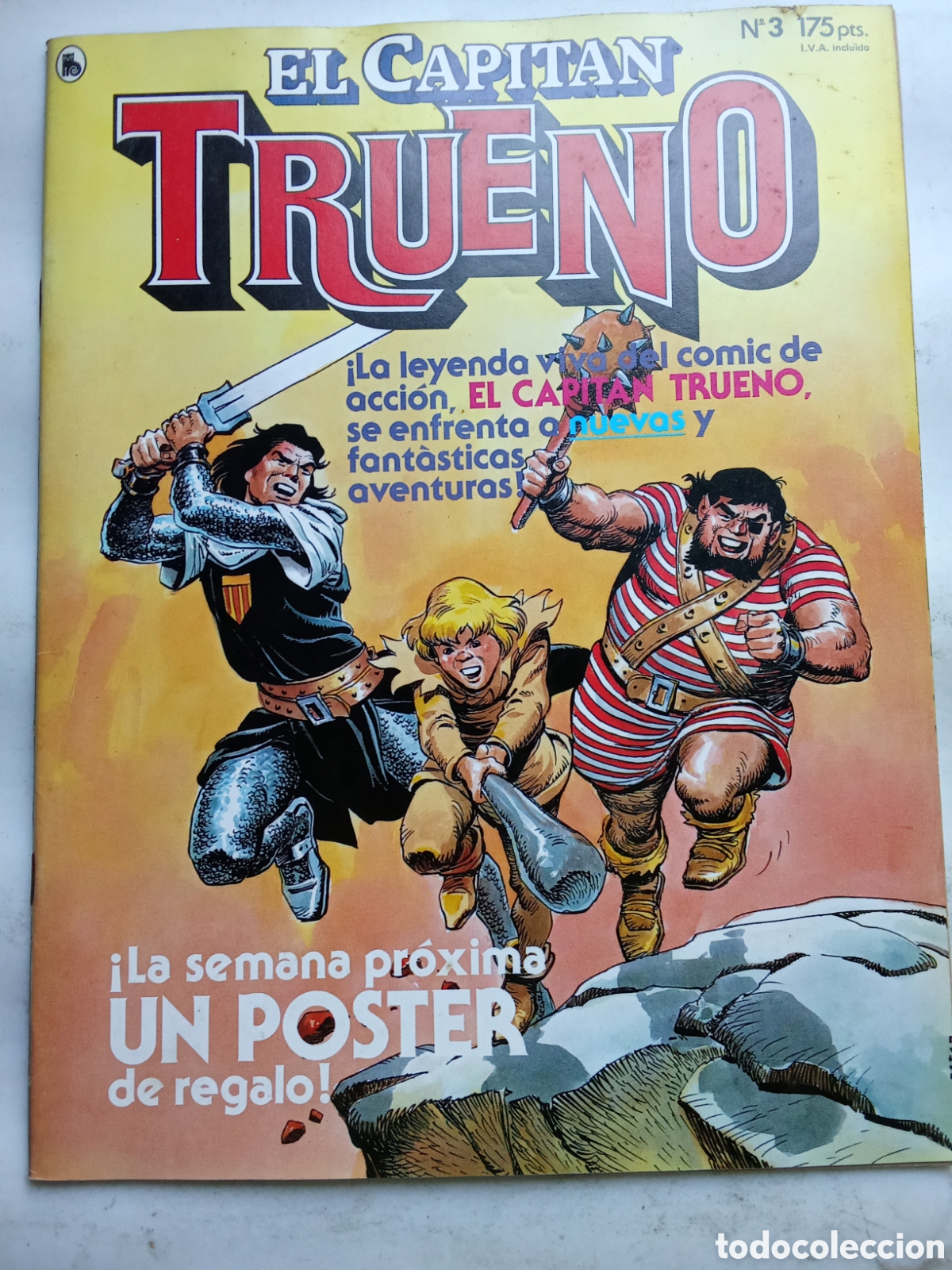 Tebeos: CAPITAN TRUENO 3 REVISTA