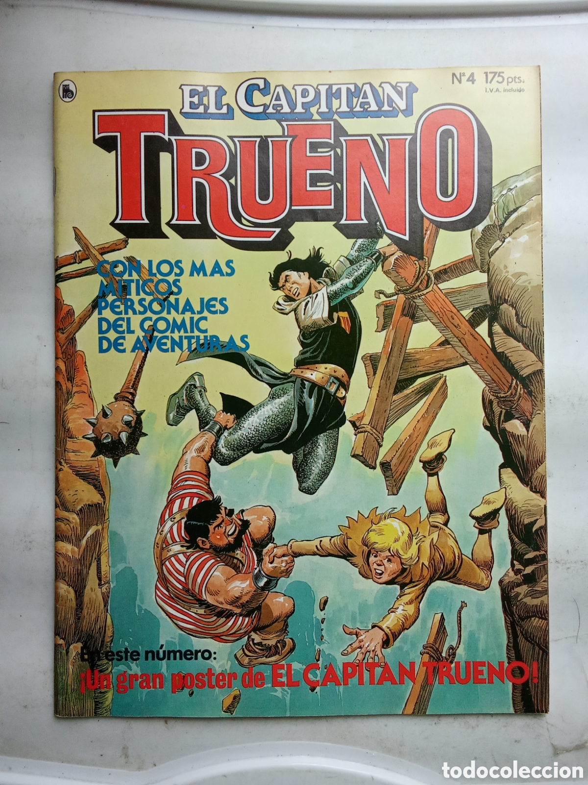 Tebeos: CAPITAN TRUENO 4 REVISTA - Foto 1
