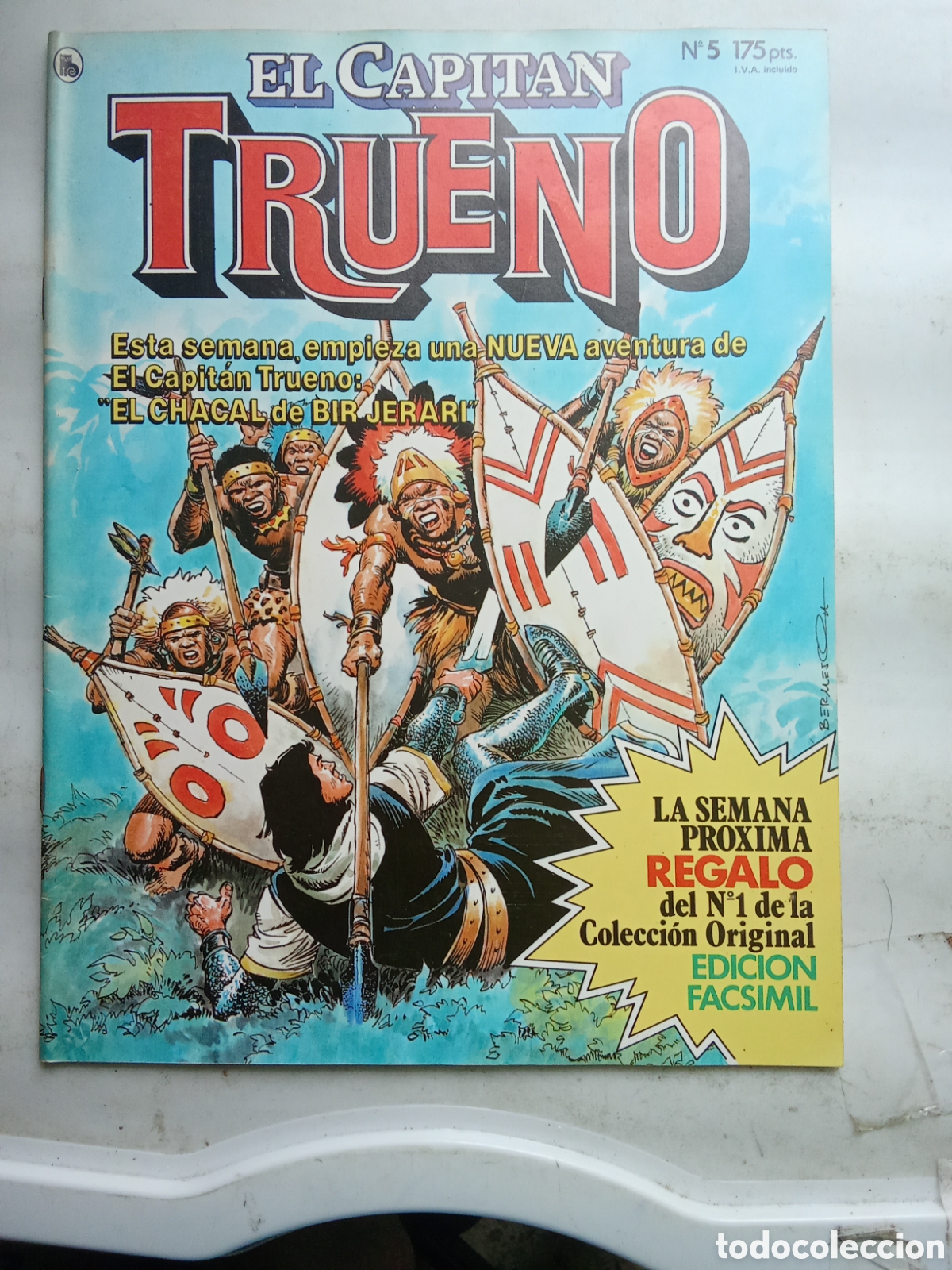 Tebeos: CAPITAN TRUENO 5 REVISTA un