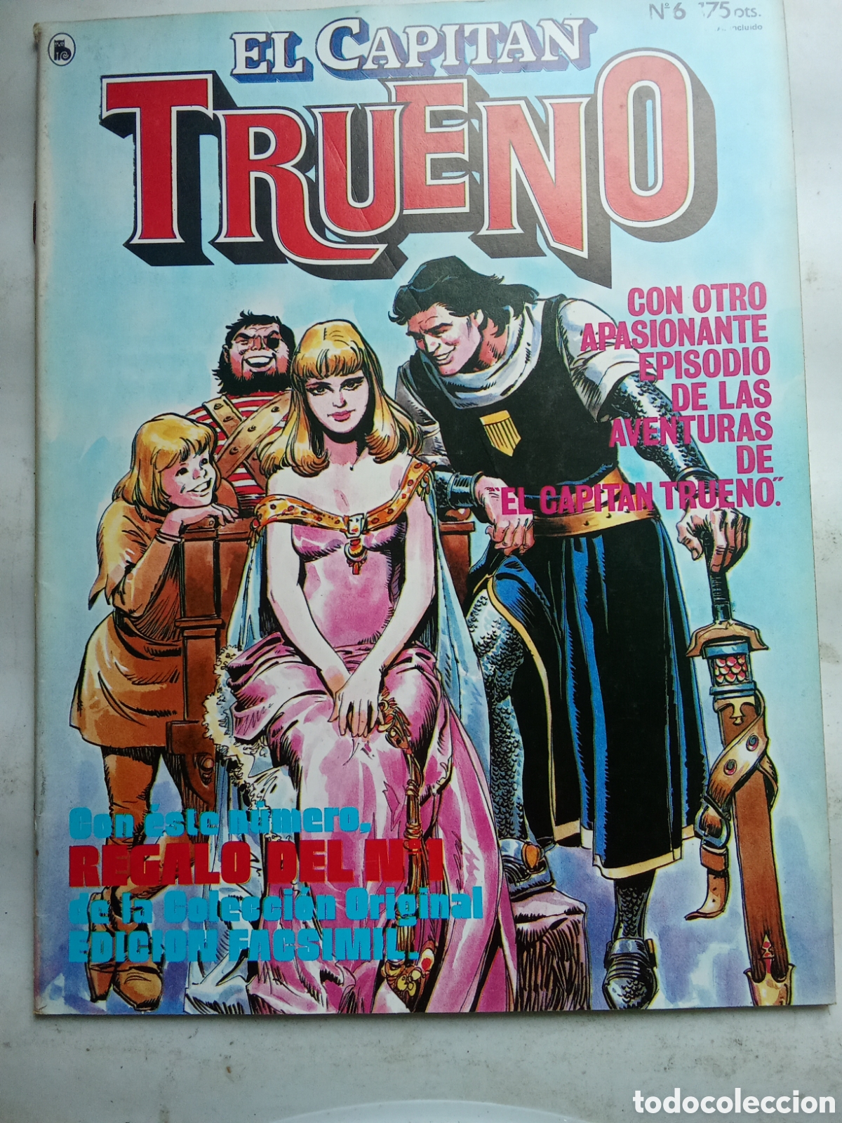 Tebeos: CAPIT&Aacute;N TRUENO 6 REVISTA