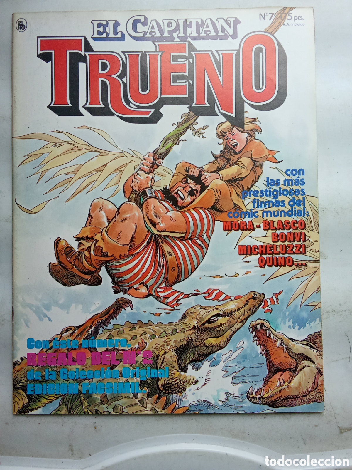 Tebeos: CAPIT&Aacute;N TRUENO 7 REVISTA